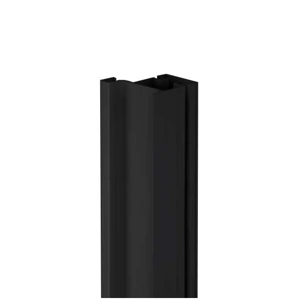 Perfil Gola Vertical Negro 8018