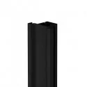 Perfil Gola Vertical Intermedio Negro 8012