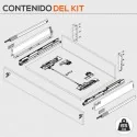 Cacerolero Blanco TIP-ON BLUMOTION 65 kg Tandembox Antaro D