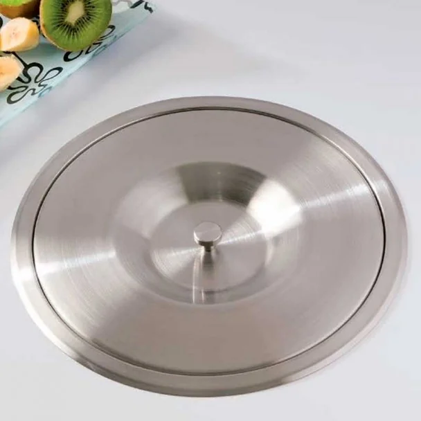 Cubo Basura 9 L Inoxidable para Encimera