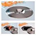 Cubo Basura 9 L Inoxidable para Encimera