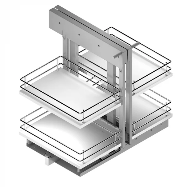 Bastidor Extraíble Rinconero Articulado Compact Cromo