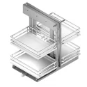 Bastidor Extraíble Articulado Flat Cromo