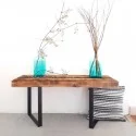 Pata de Acero Rectangular de Rei