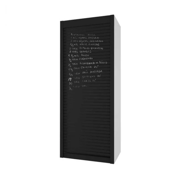 Kit Persiana 60 x 150 cm PVC Negro Pizarra Z-Smartlift