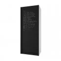 Kit Persiana 60 x 150 cm PVC Negro Pizarra Z-Smartlift