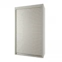 Kit Persiana 90 x 150 cm PVC Acero Cepillado Z-Smartlift
