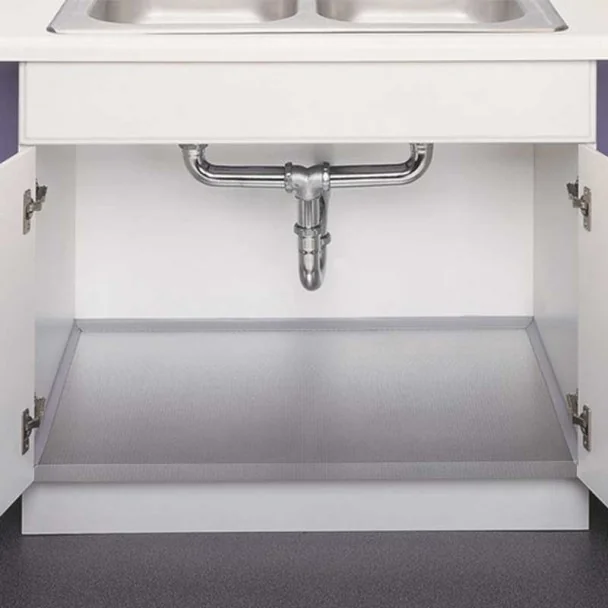 Protector Aluminio Fondo Mueble Fregadero Cocina