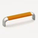 Tirador 2427 Cromo Mate con Resina Colores