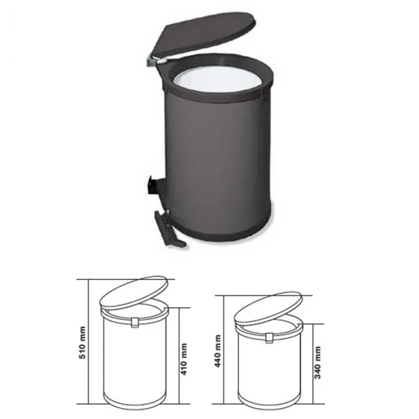 Cubo de Apertura Automática MÜLLBOY STANDARD