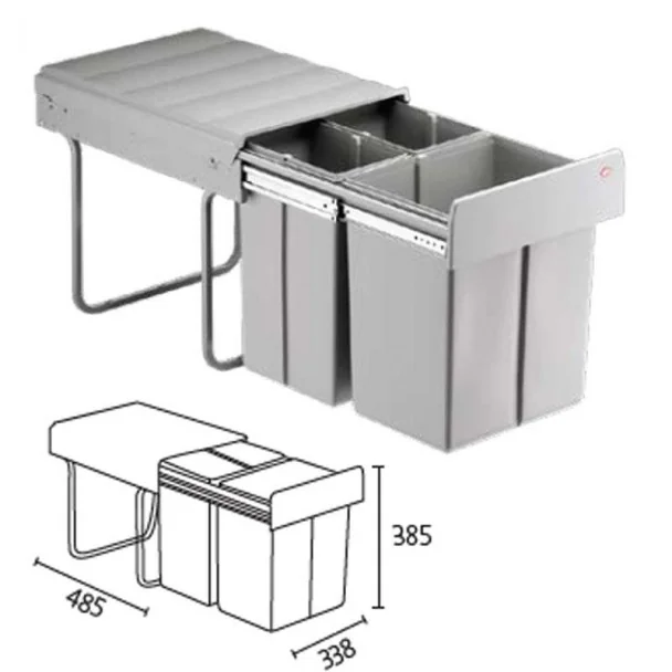Cubo de Libre Instalación CUBO BIO-TRIO