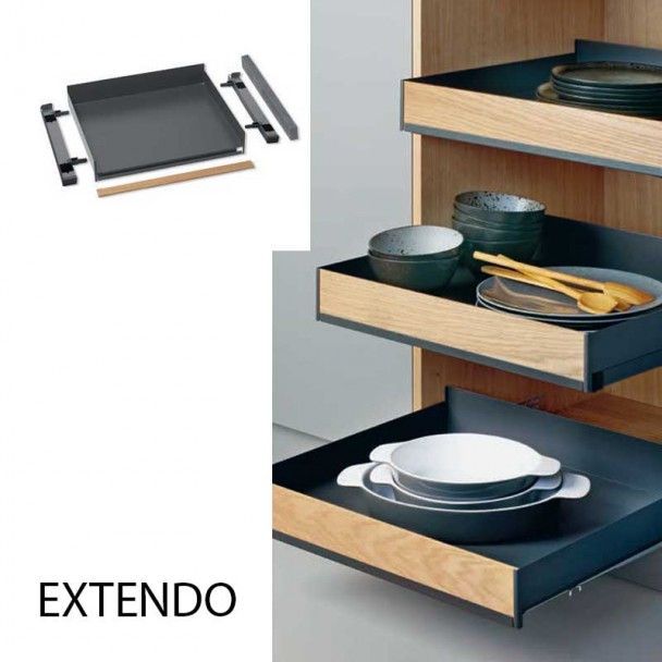 Sistema de estantes para armarios EXTENDO FIORO