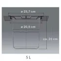 Cubo de Basura de Encastre WASTE