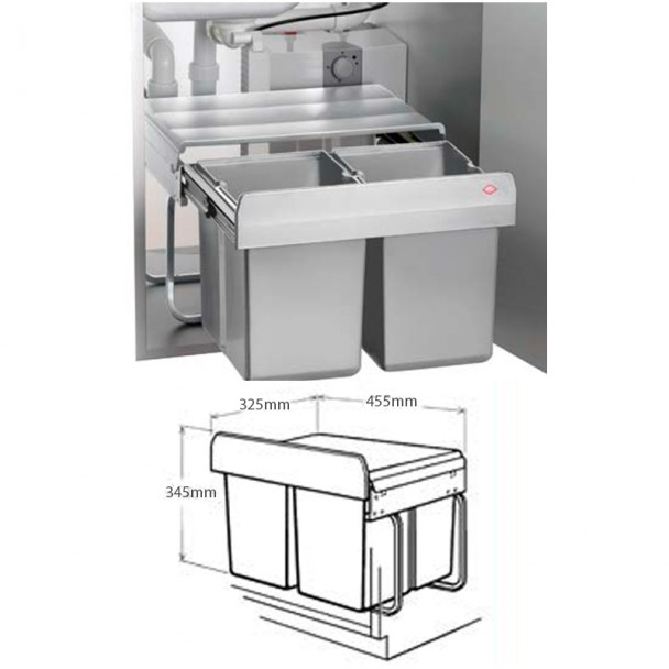 Cubo de Basura DOUBLE-SHORTY