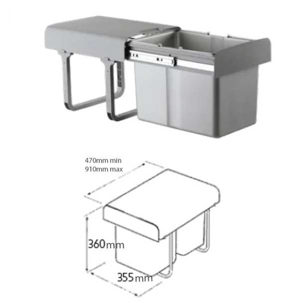 Cubo de Basura Manual EKKO