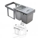 Cubo de Basura Manual EKKO EASY