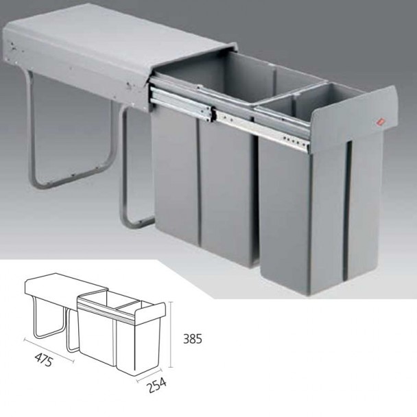 Cubo de Basura Manual DOUBLE BOY