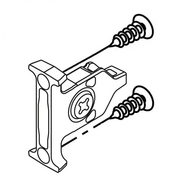 Fijación Frontal para Cajones y Caceroleros Tandembox Antaro (Pareja 2 uds)