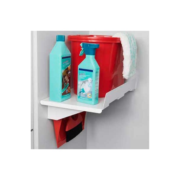 Estante Universal con Escoba y Recogedor