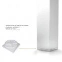 Pata a Medida para Península de Cocina en Aluminio Anodizado