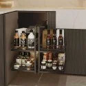 Bastidor Extraíble Rinconero Articulado Compact Antracita