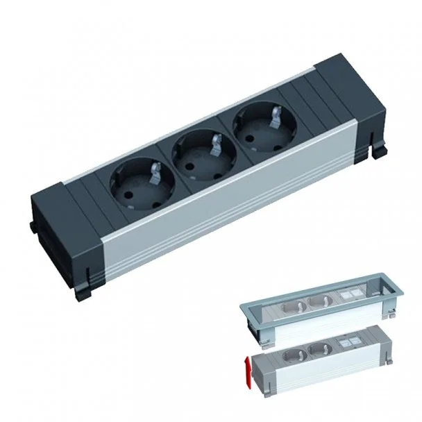 Cuadro 3 Enchufes Cocina Power Frame