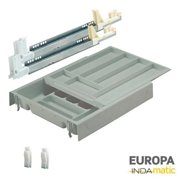 Cajón de Cocina Doble Cubertero Europa PVC