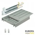 Cajón de Cocina Doble Cubertero Europa PVC