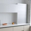 Kit Persiana 60 x 130 cm PVC Inox para Muebles de Cocina