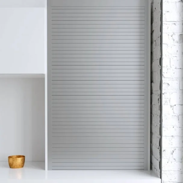 Kit Persiana 60 x 130 cm PVC Inox para Muebles de Cocina