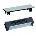 Cuadro con Tapa 3 Enchufes Cocina POWER FRAME COVER