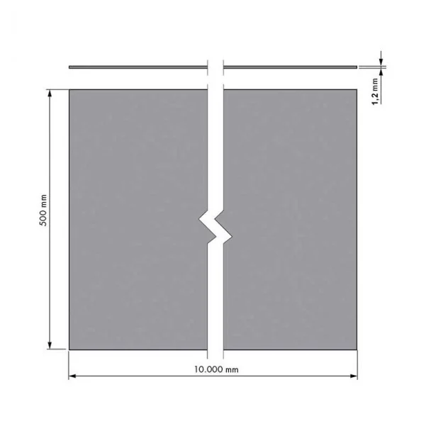 Alfombra Antideslizante Antracita 10 m | Menage Confort